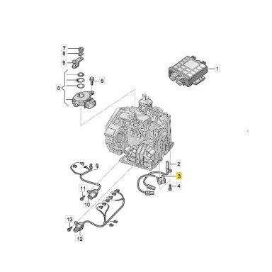 Eingangsdrehzahlsensor 09K / TF62SN Eingangsdrehzahlsensor 09K / TF62SN