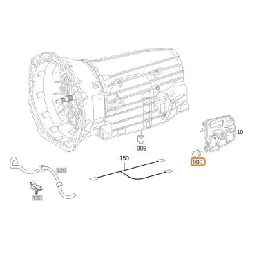 Steckergehäuse A80 725.0 / 9G-Tronic 2 Steckergehäuse A80 725.0 / 9G-Tronic 2