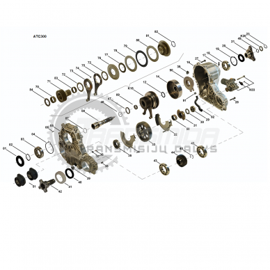 ATC300 / ATC400 / ATC500 / ATC700 / ITC PLA / DCD Needle Bearing 1 ATC300 / ATC400 / ATC500 / ATC700 / ITC PLA / DCD Needle Bearing 1