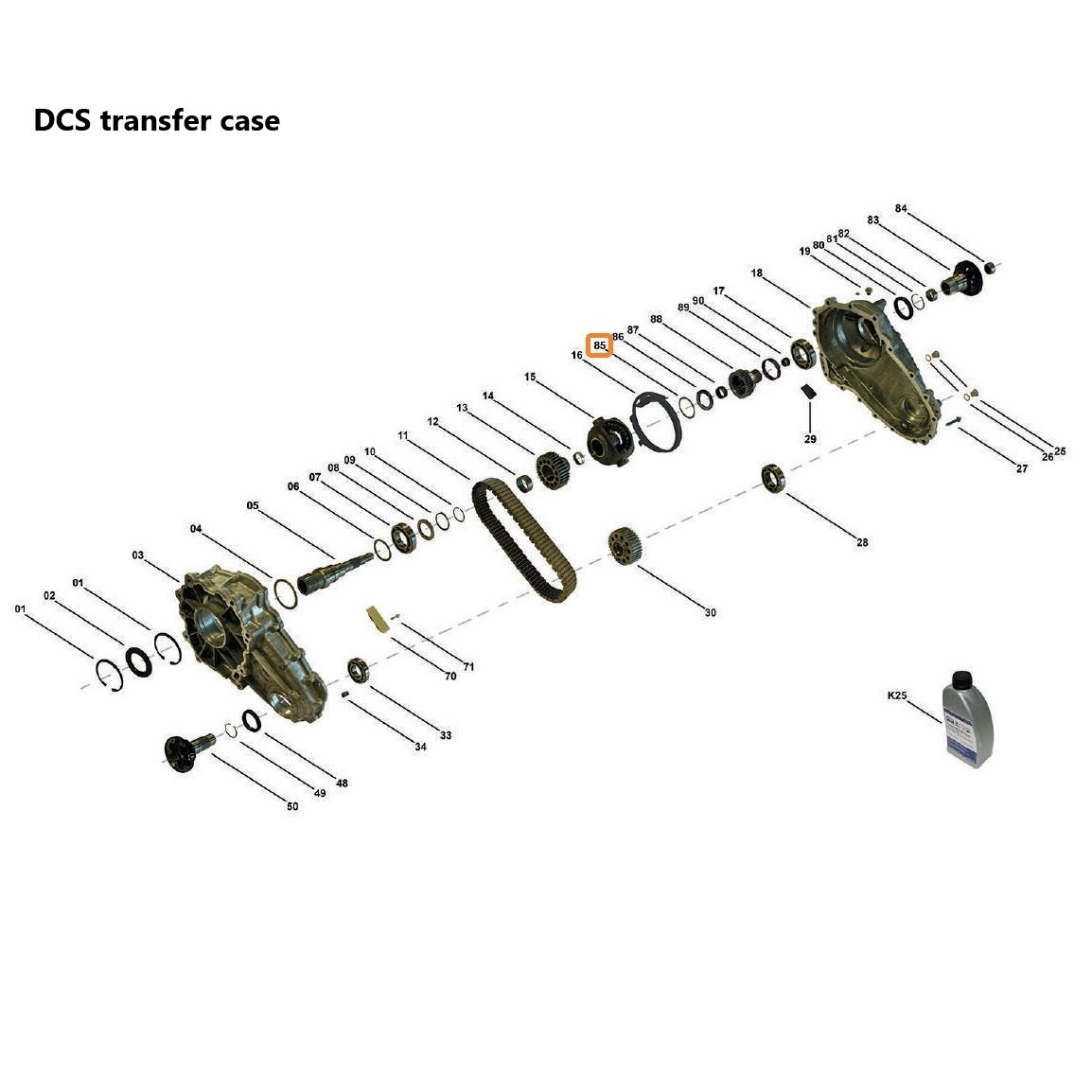 SEC LX DCS AMG thrust washer 1 SEC LX DCS AMG thrust washer 1