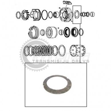 AUT Washers,Torringtons & Shim 1 AUT Washers,Torringtons & Shim 1