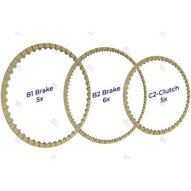 AWF8G55 friction plate kit