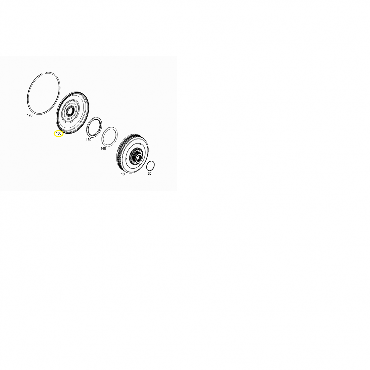 MB 724.0, 7G-DCT Clutch Cover 1 MB 724.0, 7G-DCT Clutch Cover 1