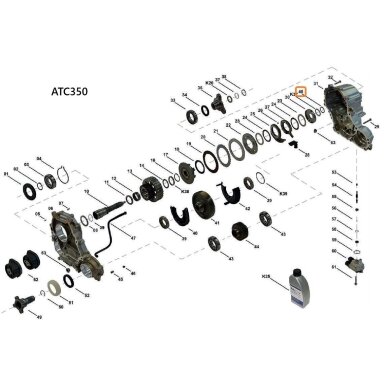 ATC13, ATC35L, ATC45L actuator retaining ring 1 ATC13, ATC35L, ATC45L actuator retaining ring 1