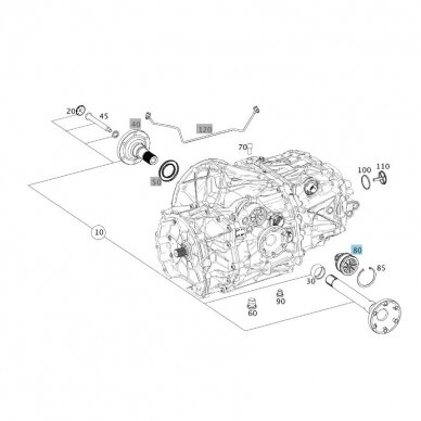 Филтр АКПП 7DCL750 1