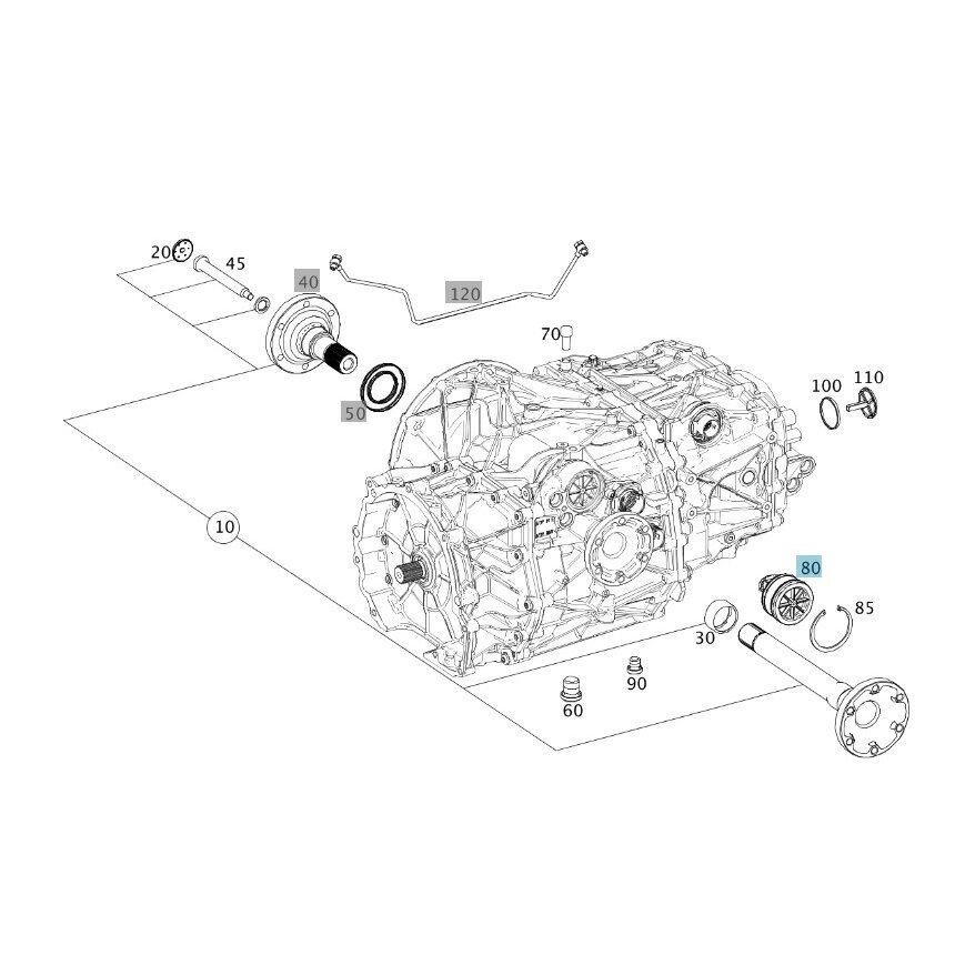 Филтр АКПП 7DCL750 1