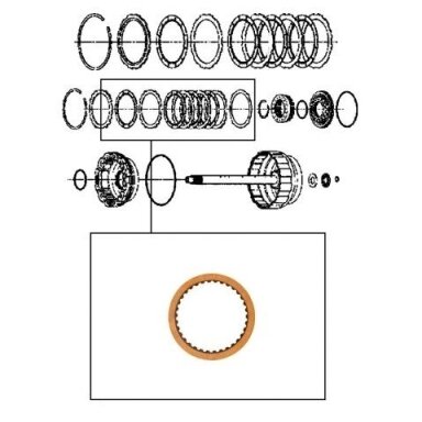 Фрикционный диск