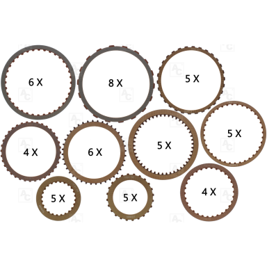 FRICTION PLATE KIT