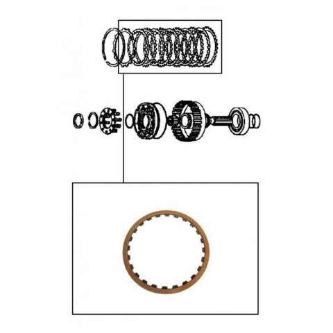 Friction plate 2