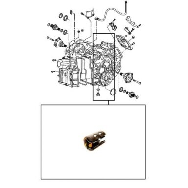 DQ200 / 0AM selector fork slider bearing DQ200 / 0AM selector fork slider bearing