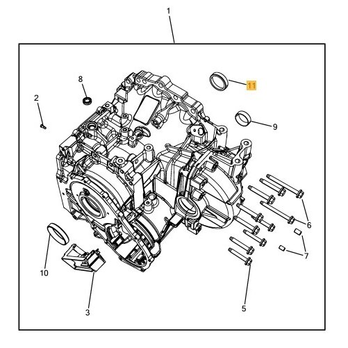 Bearing shell | Transmission parts