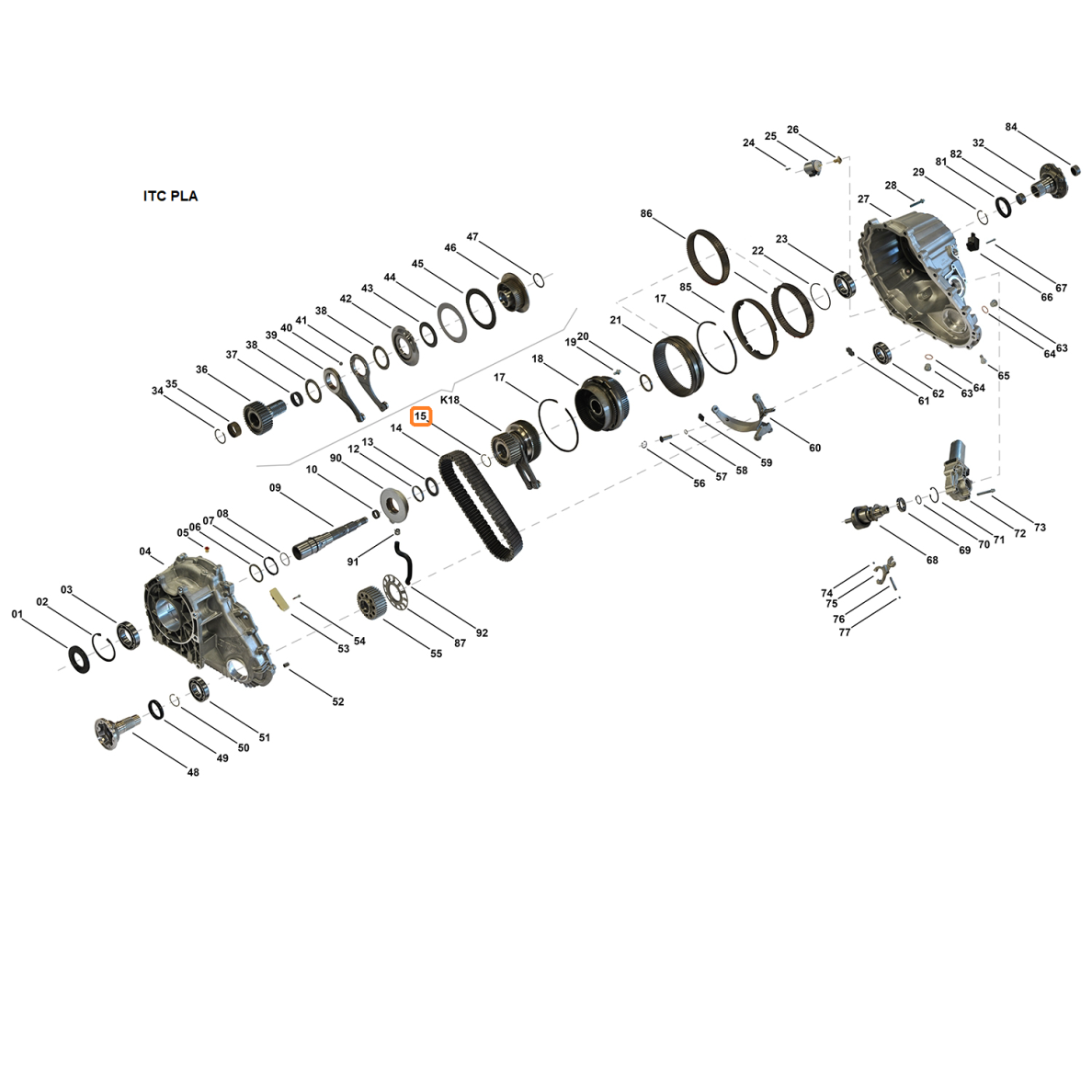 Sicherungsring ITC DD295 / ITC PLA / DCD / DCS Sicherungsring ITC DD295 / ITC PLA / DCD / DCS