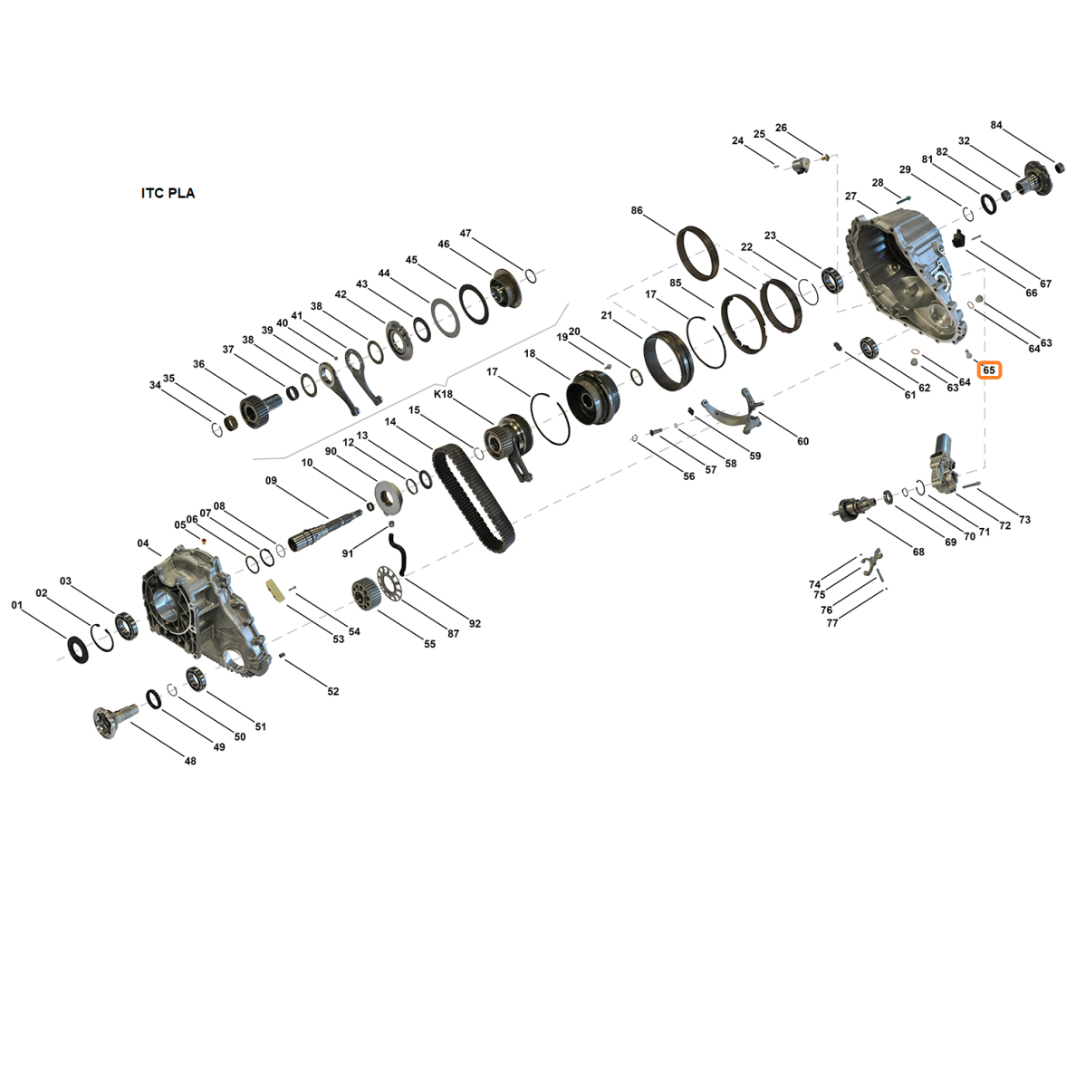 Einstellelement ITC DD295 / ITC PLA / DCD