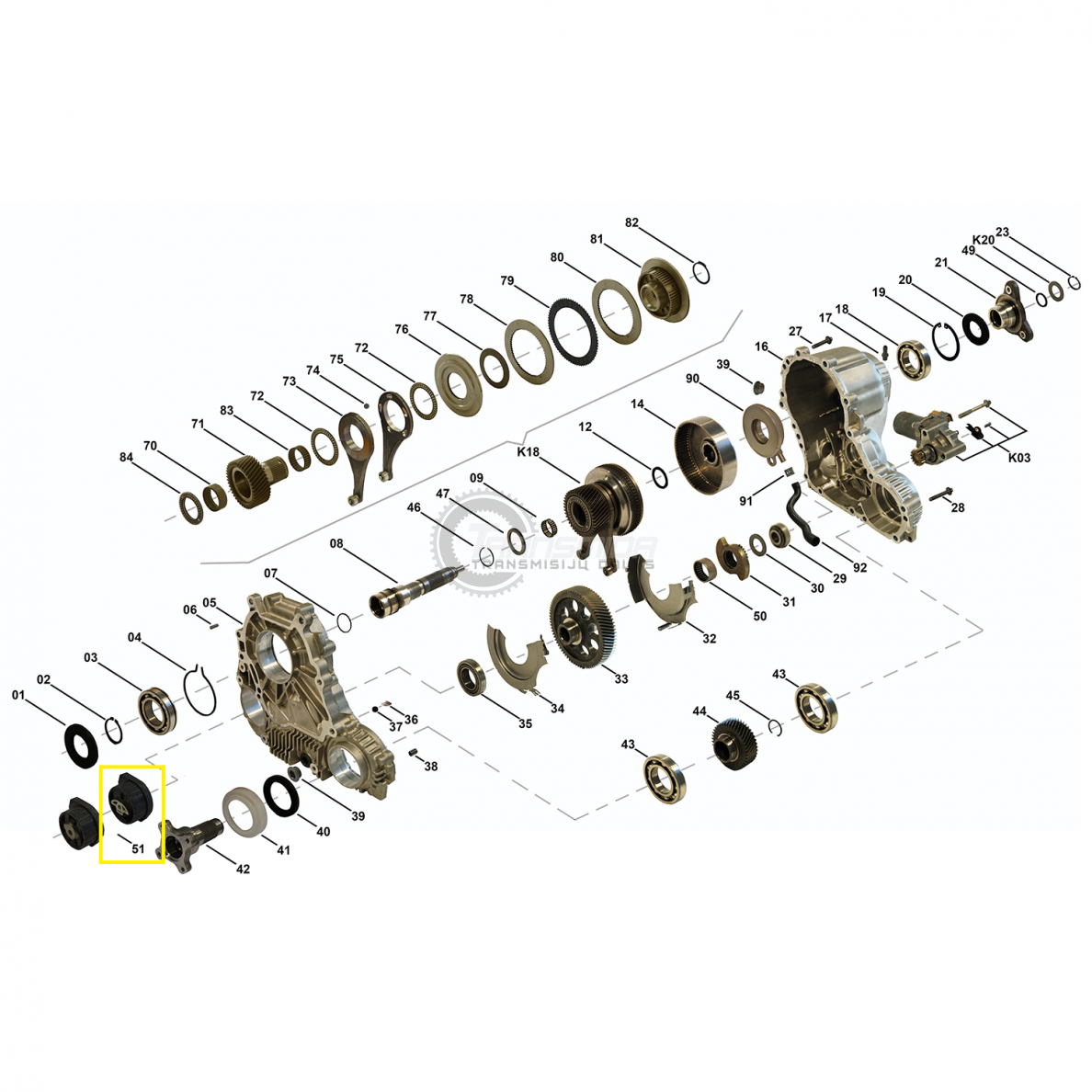 Gummilager ATC300, ATC350, ATC35L 2 Gummilager ATC300, ATC350, ATC35L 2