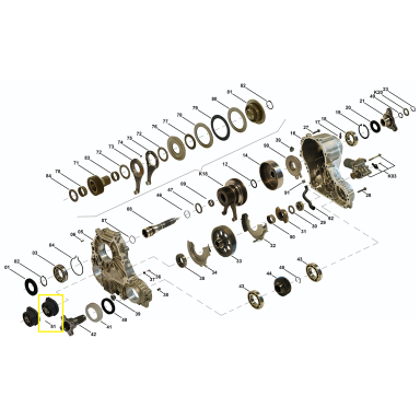 Резиновая опора ATC300, ATC350, ATC35L Резиновая опора ATC300, ATC350, ATC35L