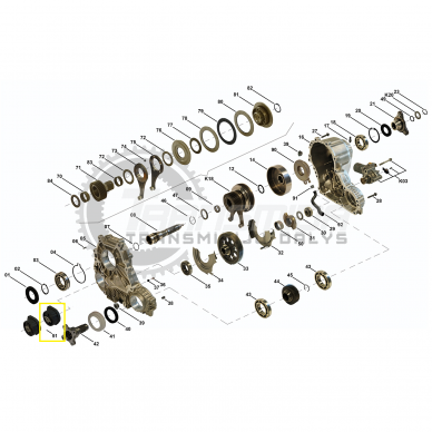 Gummilager ATC300, ATC350, ATC35L 2 Gummilager ATC300, ATC350, ATC35L 2