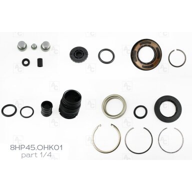 ZF 8HP45 / 8HP45HIS / 8HP45X / 8HP45XHIS perrinkimo komplektas ZF 8HP45 / 8HP45HIS / 8HP45X / 8HP45XHIS perrinkimo komplektas