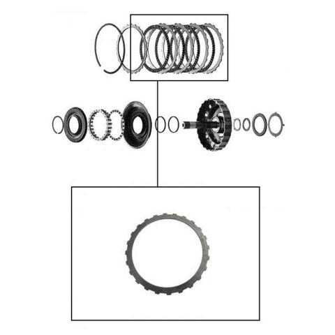 09G / TF-60SN K2 plieninis diskas 1 09G / TF-60SN K2 plieninis diskas 1