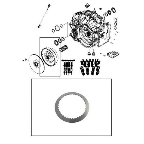 6DCT450 / 6DCT470 / MPS6 / SPS6 Plieninis diskelis 1 6DCT450 / 6DCT470 / MPS6 / SPS6 Plieninis diskelis 1