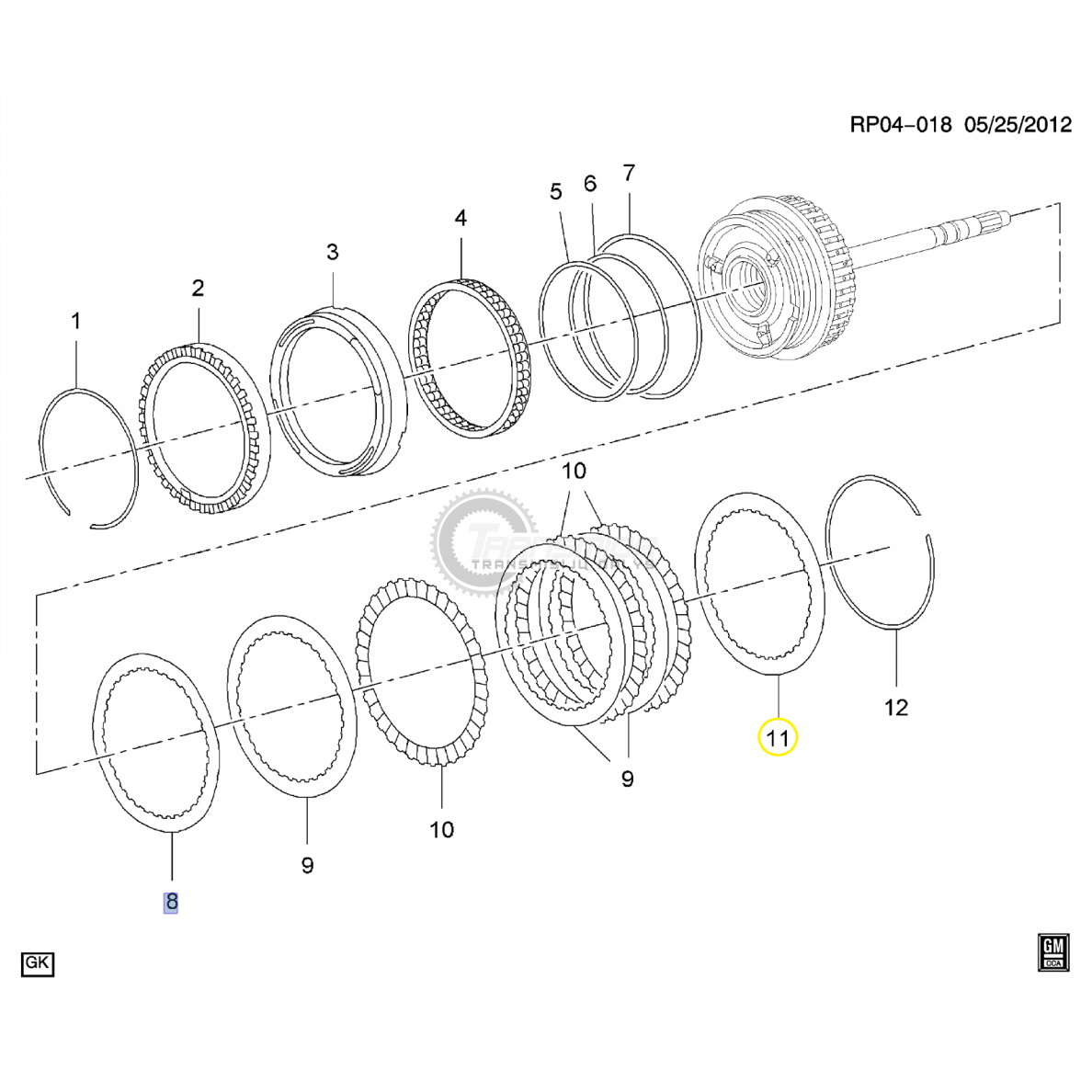 Pressure plate 2