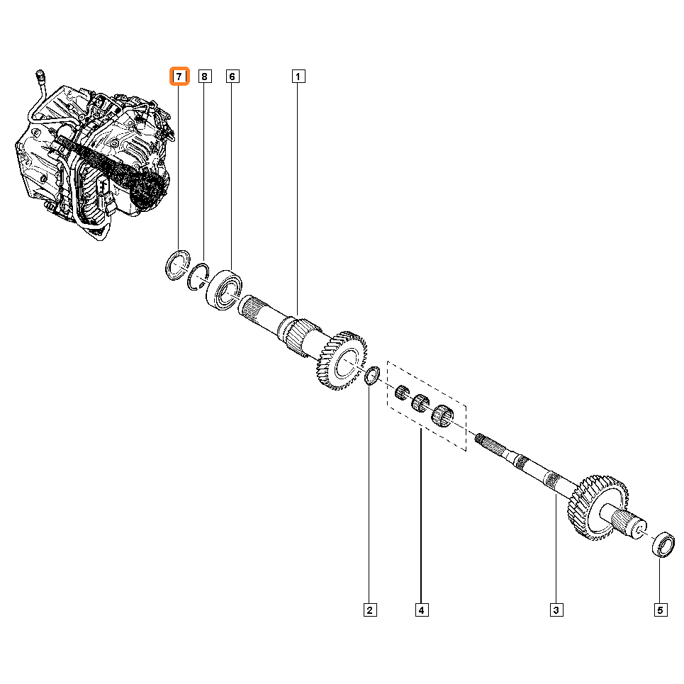 Dichtring 6DCT250 2 Dichtring 6DCT250 2