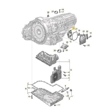 0CK transmission drive position sensor 0CK transmission drive position sensor