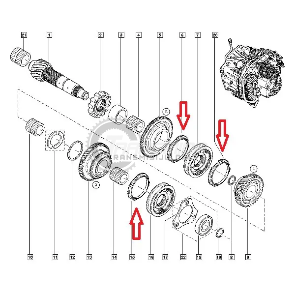 Synchronizer ring 1