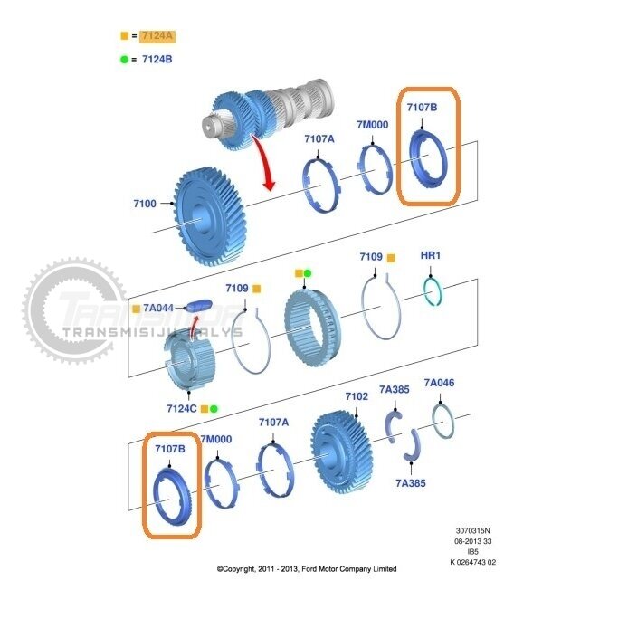 Synchronizer ring 1