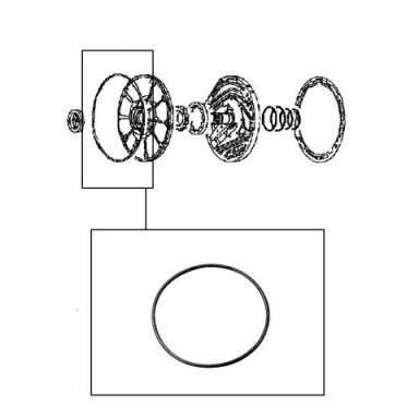 R5A / V5A51 sealing ring R5A / V5A51 sealing ring