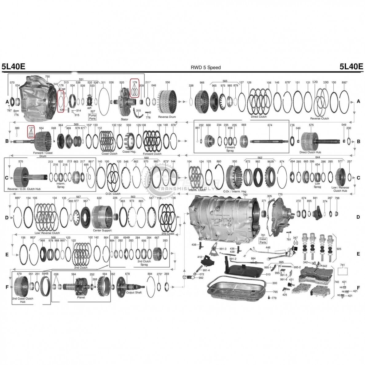 Teflon ring kit 1 Teflon ring kit 1