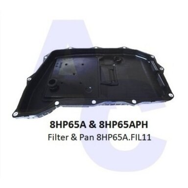 ZF 8HP65A / 8HP65A HIS transmission oil pan with filter ZF 8HP65A / 8HP65A HIS transmission oil pan with filter