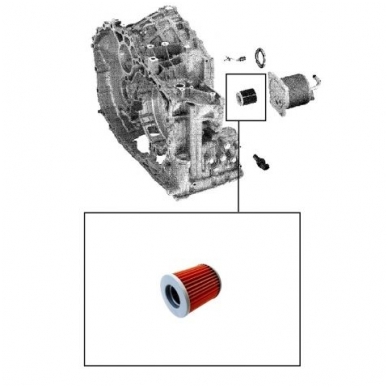 Externe Filterpatrone JF011E / RE0F10A 1
