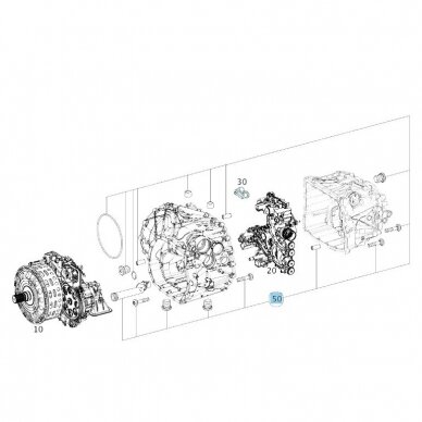 7DCL750, 700.4 Repair kit 1 7DCL750, 700.4 Repair kit 1