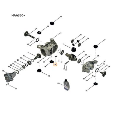VAA350 / HAA350+ / HAA450 magnetas