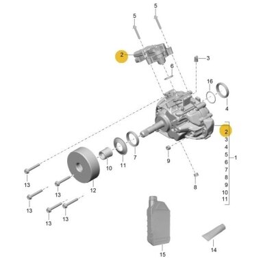 Antriebsmotor 95B Antriebsmotor 95B