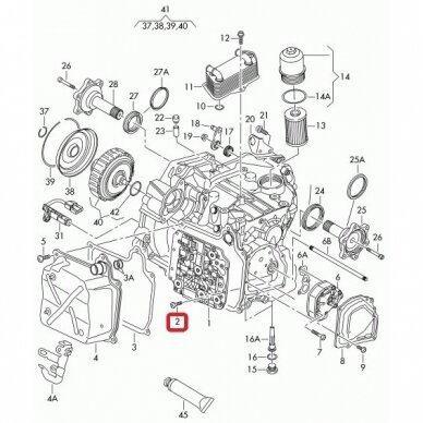 Mechatronik-Schraube M6x35 02E / 0BH / 0GC 1