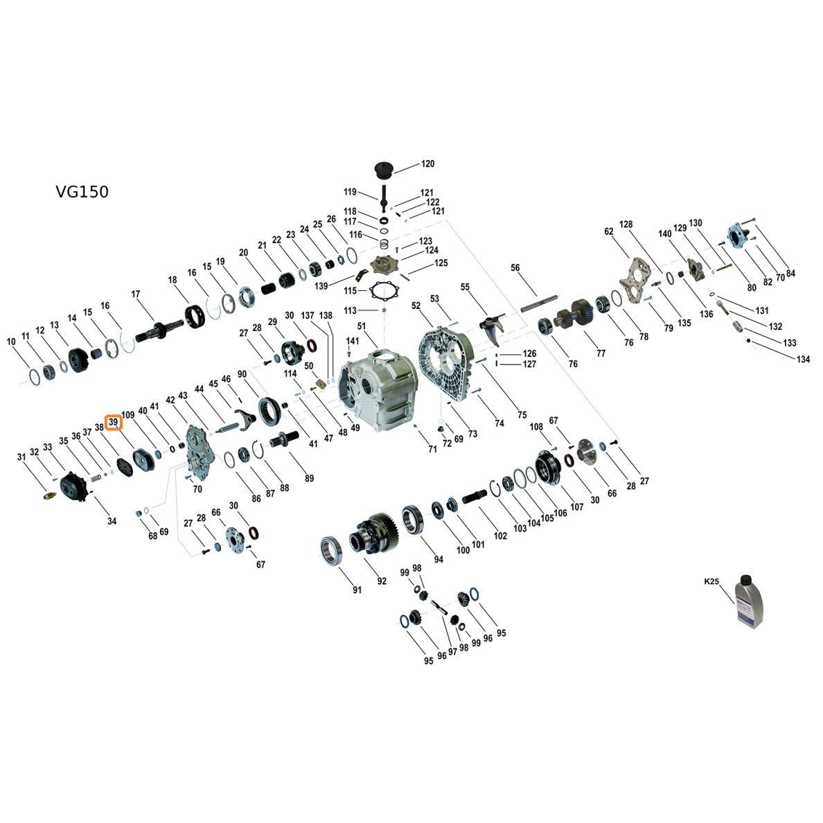VG150, VG150 E Partition 1