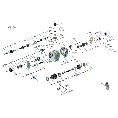 VG150 ball bearing