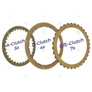 ZF 8P55 / 8P70 friction plate kit 1